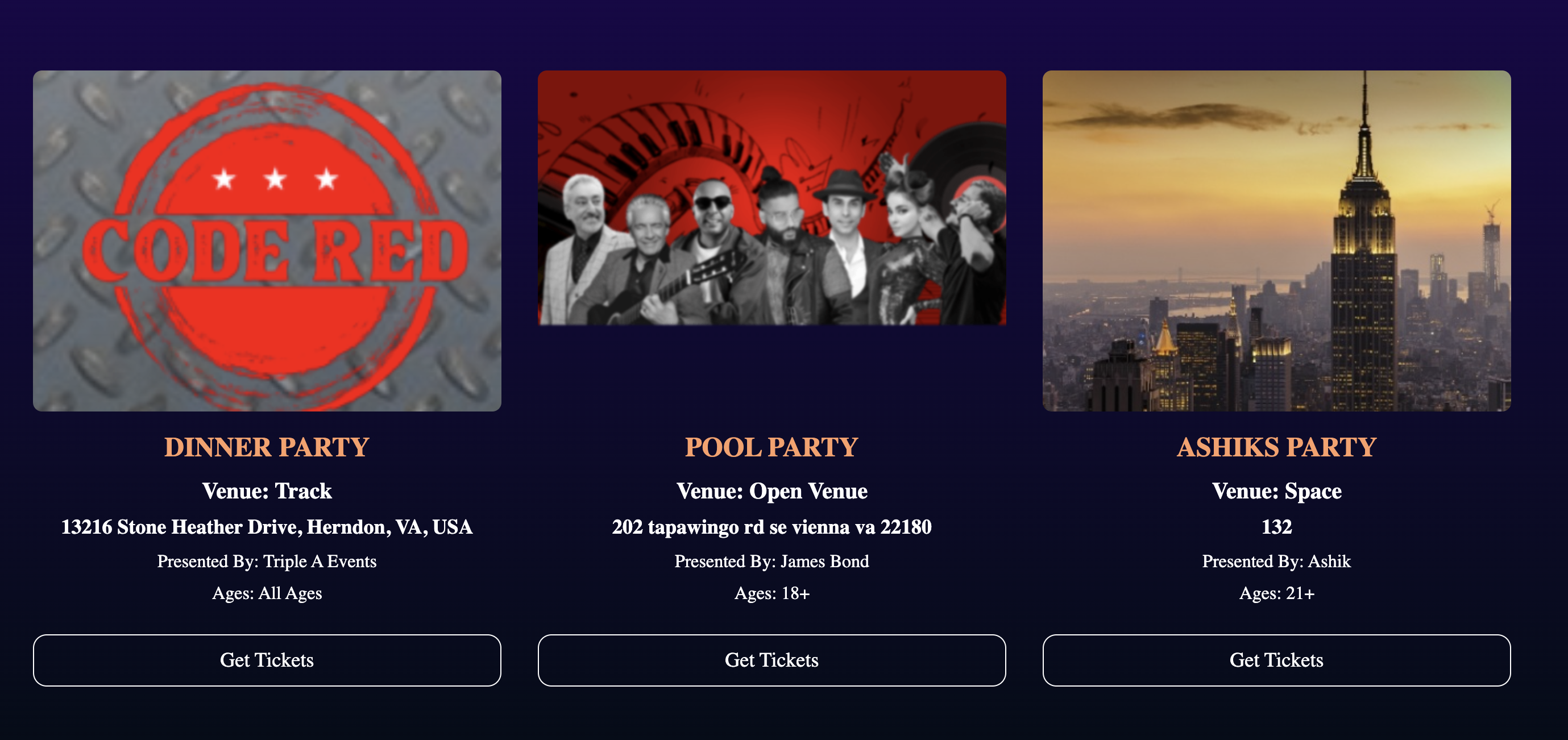second ticketfam website picture